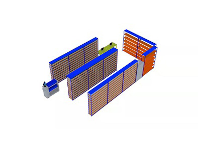 智能物流-物流中心库-制造业的紧固件配套拣选库
